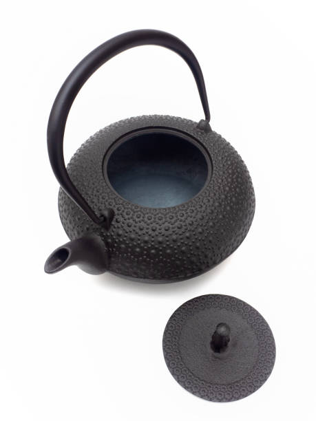 istock A traditional Japanese casting pot named 