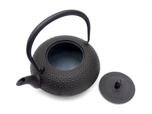 istock A traditional Japanese casting pot named 