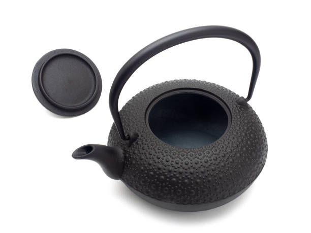 istock A traditional Japanese casting pot named 