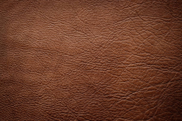 istock brown leather texture, skin surface as dark background 1404941598
