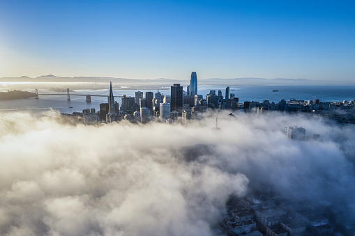 San Francisco Above the Fog