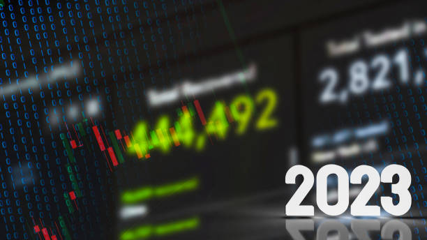 istock The growth number 2023 on business background  3d rendering 1404973307