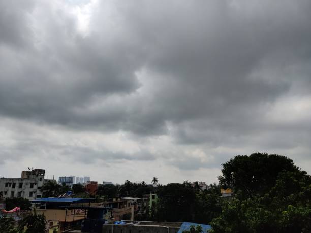 istock Dense clouds seen in Kolkata during the monsoon 1404977770