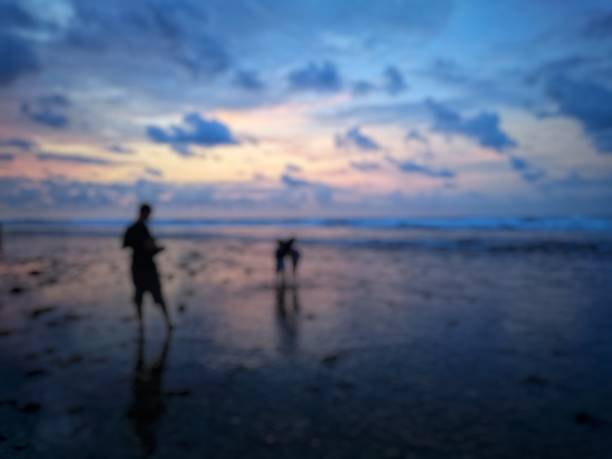 istock Blur image of the sunset moment 1404984025