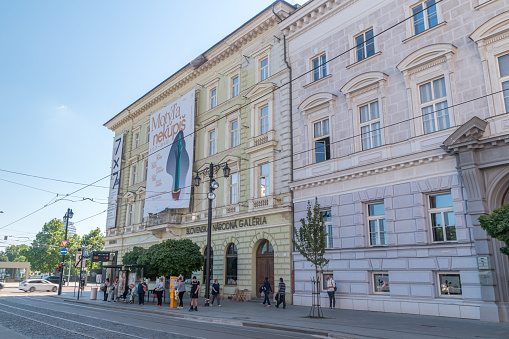 Bratislava, Slovakia - May 31, 2022: Slovak National Gallery.