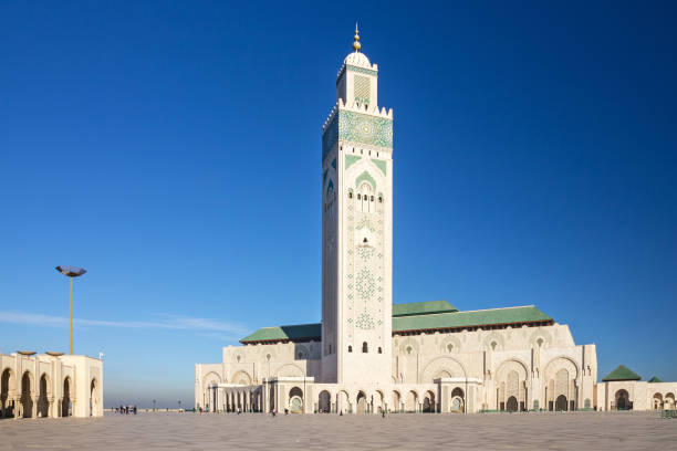 istock Casablanca, Morocco. Mosque Hassan II building 1405000090
