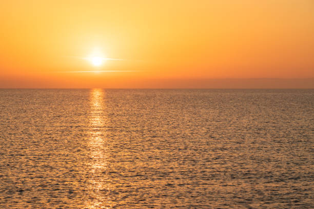istock Sunrise at the beach. 1405001936