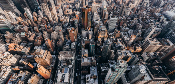 istock Aerial View of Manhattan 1405004436