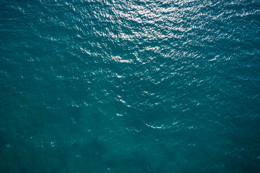 Bird View Sea Surface