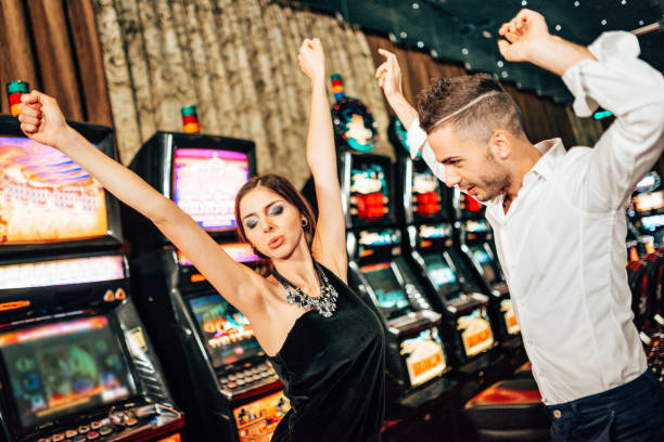 istock playing at the casino 1405016738