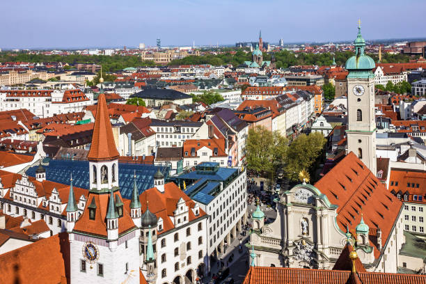 istock Munich, Bavaria, Germany. Old Town architecture 1405020048