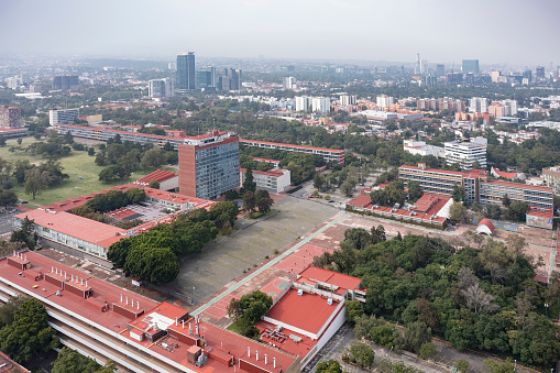 Campus of the Universidad Nacional Autónoma de México, Mexico City, CDMX, Mexico, 10/23/2021