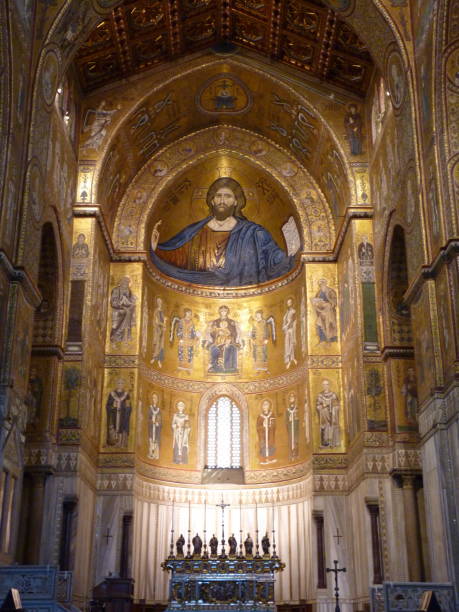 istock Sicily: mosaics in Monreale Cathedral 1405028748