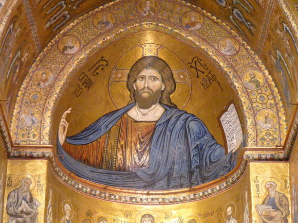 istock Sicily: mosaics in Monreale Cathedral 1405028750