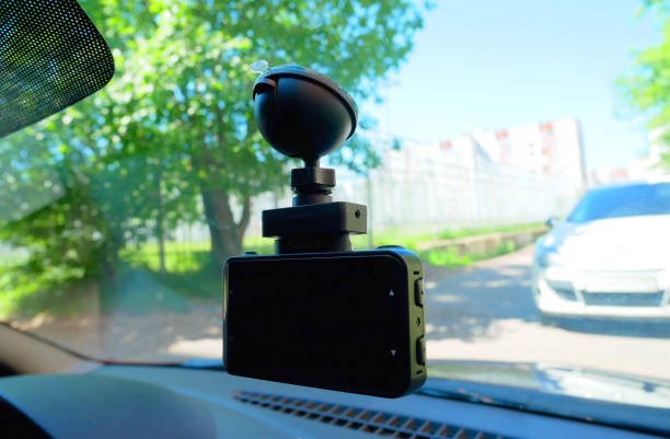 istock A video recorder for recording a video for car. 1405046931
