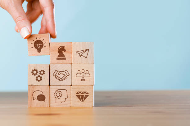 istock Business management, knowledge, new ideas for company growth 1405051692