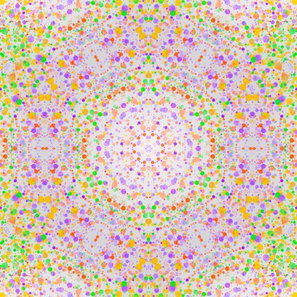 colorful kaleidoscope pattern background illustration