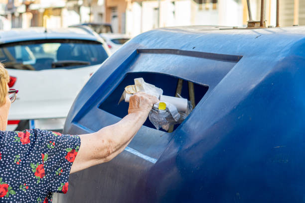 istock senior woman  recycled  container 1405063977