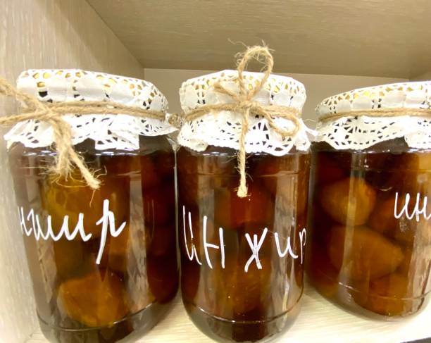 istock Figs preserved in glass jar 1405067309