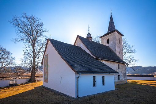 Gothic Church of All Saints Ludrova, Slovakia, Europe.