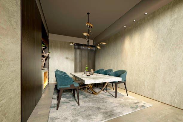 istock 3d render of modern living room 1405084874