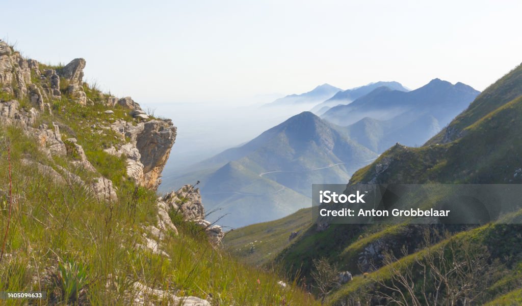 Outeniqua Mountain Range, South Africa Outeniqua Mountain Range, George South Africa South Africa Stock Photo
