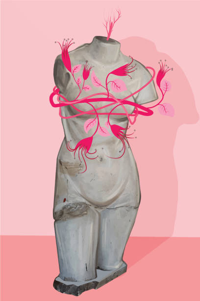 breast cancer awareness monat. - illness x ray image chest x ray stock-grafiken, -clipart, -cartoons und -symbole