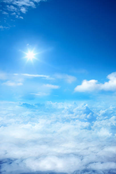 Empty sky background