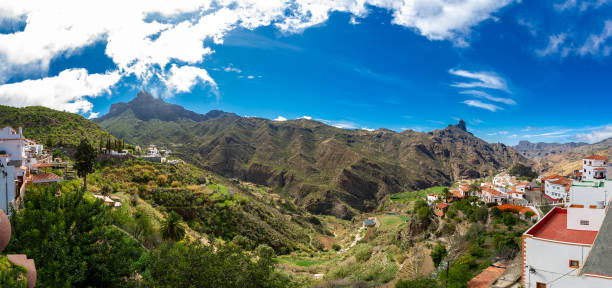 istock Tejeda village Canary Island Spain on Mountains 1405111721
