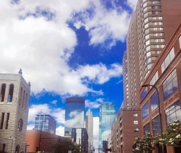 istock Downtown City View from street 1405121672