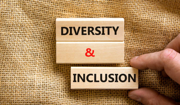 istock D and I, Diversity and inclusion symbol. Concept words D and I, diversity and inclusion on blocks on beautiful canvas table canvas background. Business, D and I, diversity and inclusion concept. 1405123695