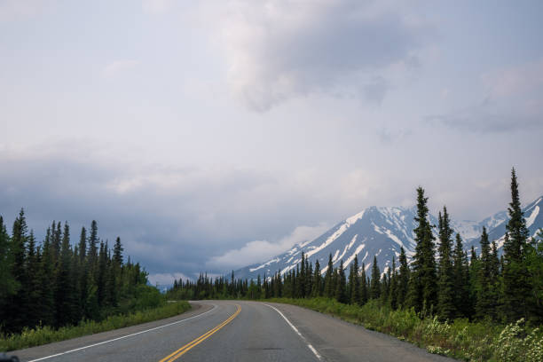 istock Endless Dempster Highway near the arctic circle, Canada 1405138474