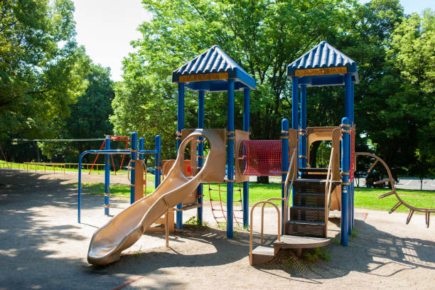 istock Playset in the park 1405146910
