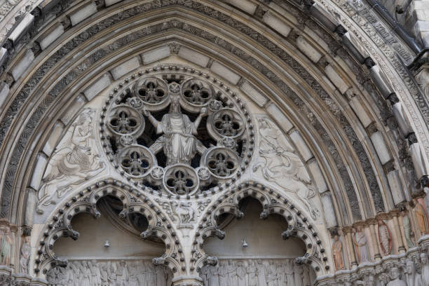 istock Exterior view of St. John the Divine cathedral 1405150372