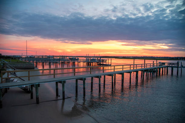 istock Sunset on Topsail Island 1405153848