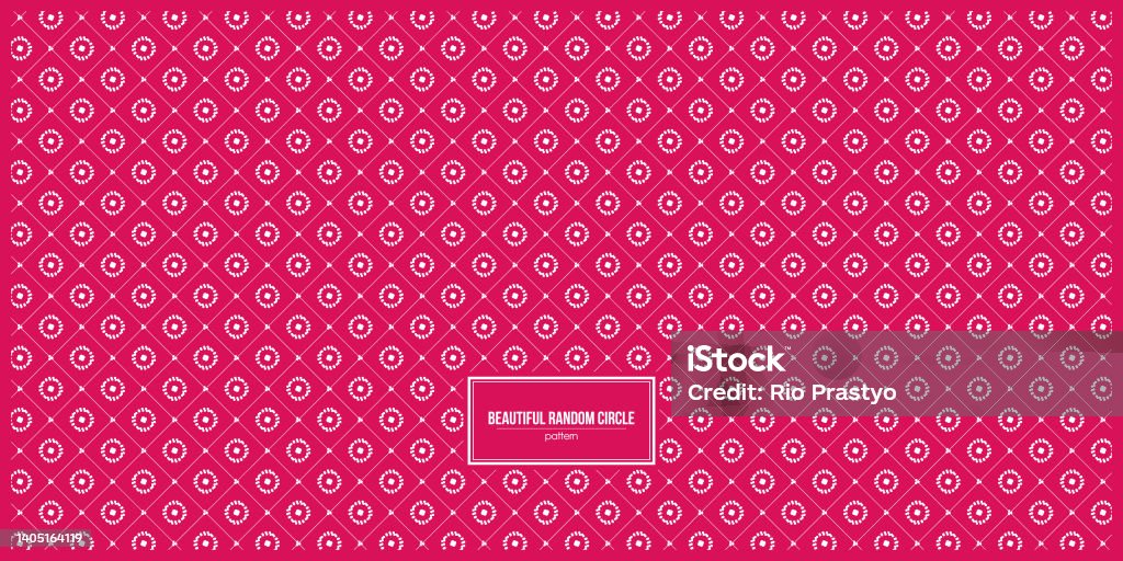 Random Pattern Red Background Beautiful Random Circle Pattern With Red Background Stock Illustration ...