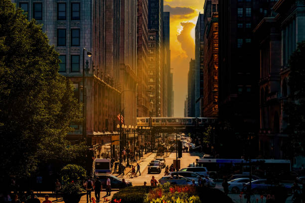 istock Chicago downtown, USA 1405167358