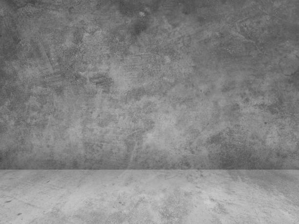 istock Concrete wall background for displaying products in 3d. 1405168438