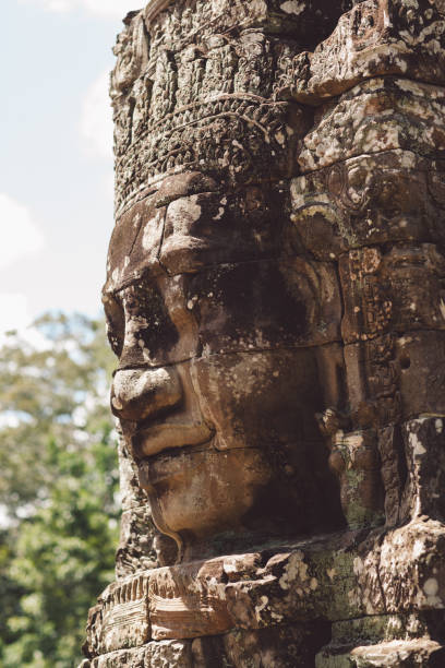 istock Statue Of Buddha Against Building 1405178153