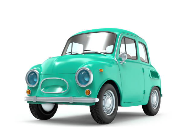 istock car retro small cartoon bunchy 1405188693