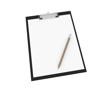 Clipboard with Pencil
