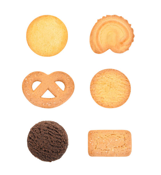 istock Cookies set isolated on a white 1405189991