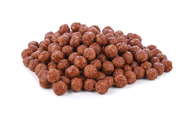 istock Cereal chocolate balls isolated on white 1405191716