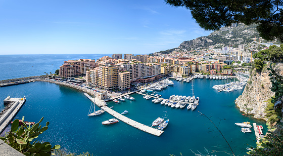 Port Fontvieille is also known as Port of Fontvieille or Le Port de Fontvieille and it is situated in Monaco, which is situated on the Cote d'Azur, on the French Riviera.