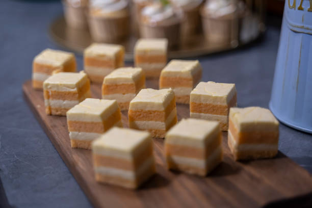 istock Buffet cake in hotel restaurant 1405197210