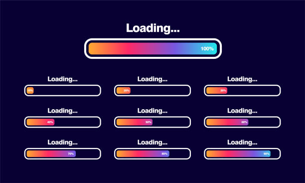 560+ Computer Loading Wheel Stock Illustrations, Royalty-Free Vector ...