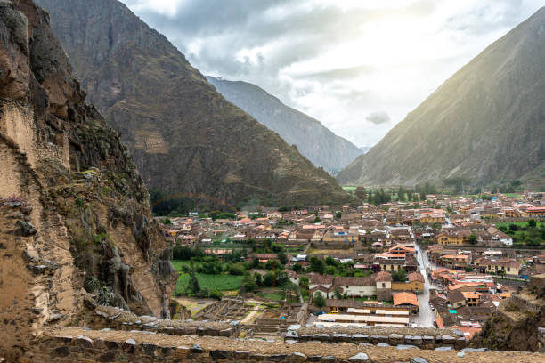 istock The village near to Cusco, Peru 1405217926