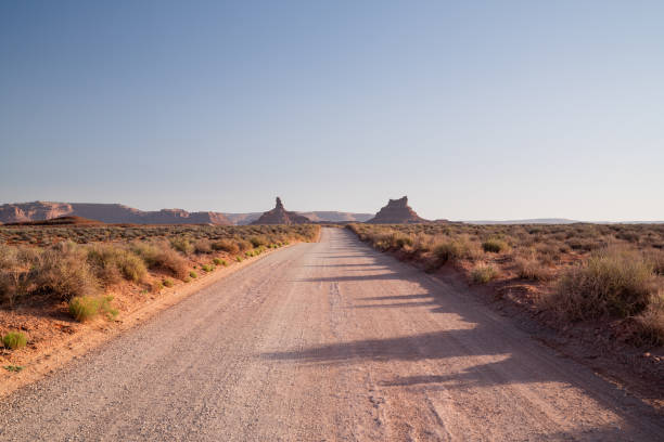istock Expansive Desert Road Points to a Distant Horizon in Southwestern America 1405226326