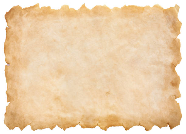 istock old parchment paper sheet vintage aged or texture isolated on white background 1405228865