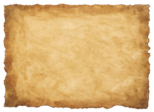 istock old parchment paper sheet vintage aged or texture isolated on white background 1405228914